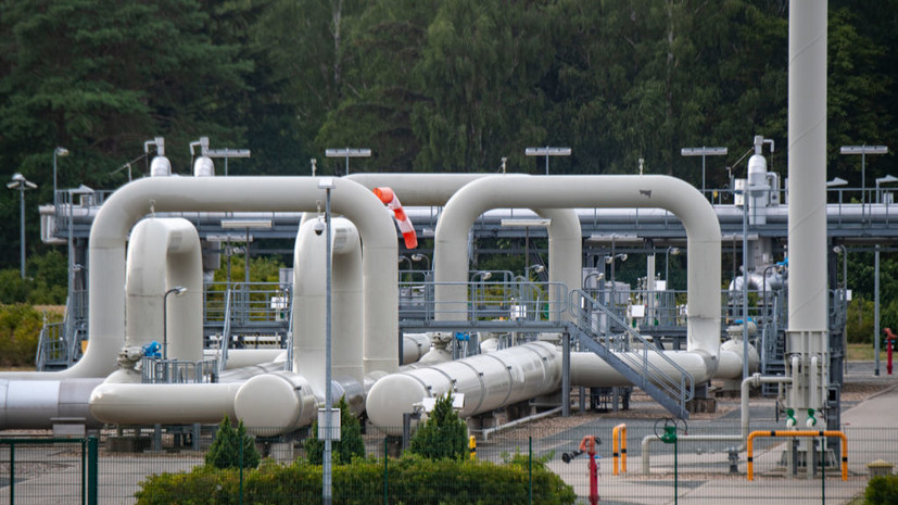 В ФРГ заявили о снижении потока газа по «Северному потоку» до 19,5% от максимальной мощности